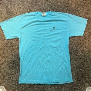 Simply Southern, Adult M, baby blue Tshirt